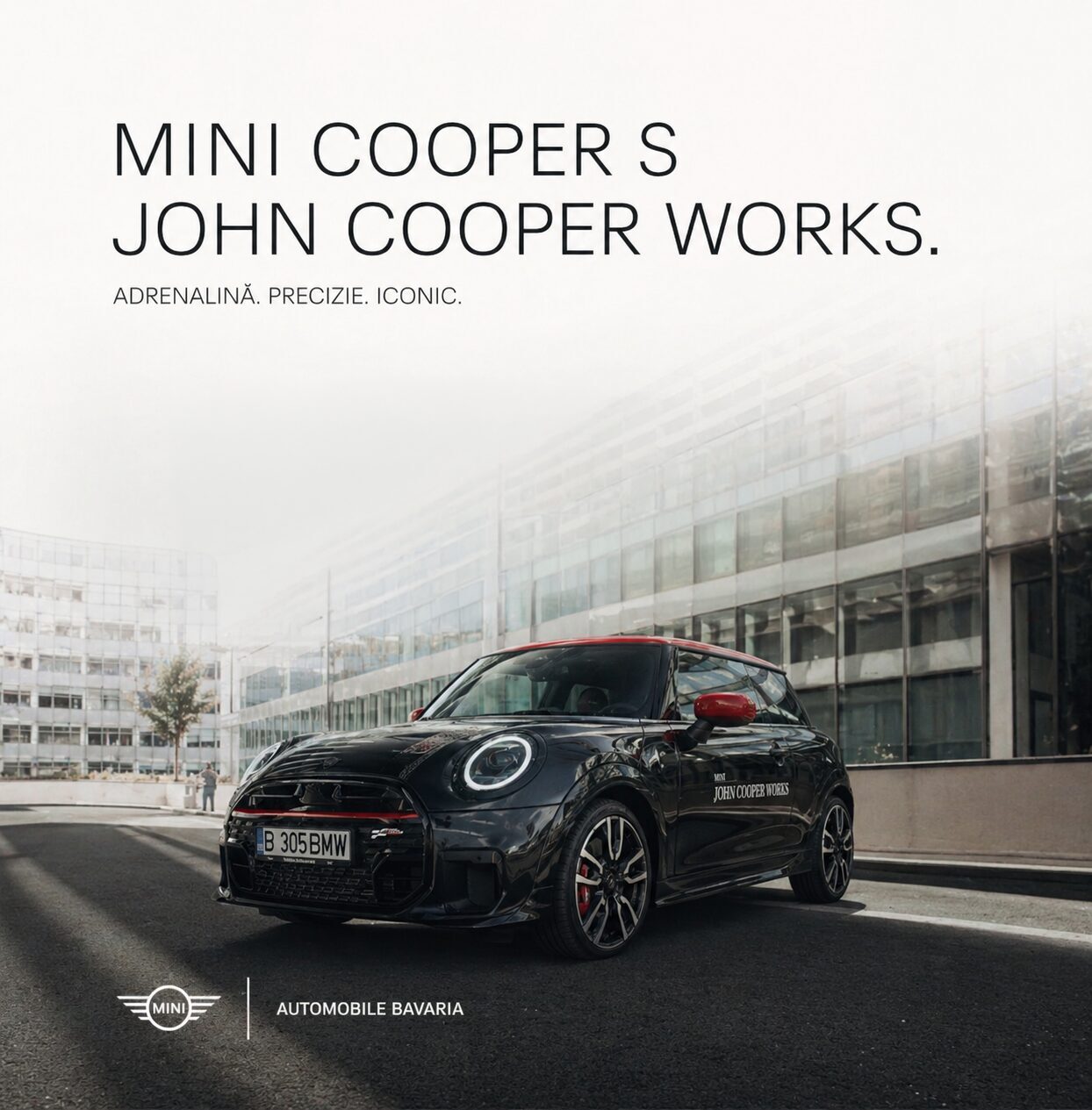Mini Cooper S John Cooper Works ad