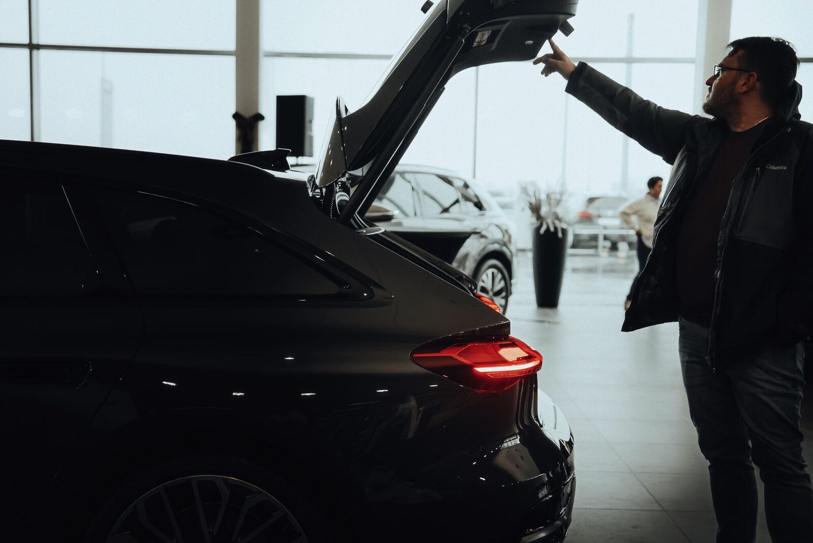 Audi A5 2025 test drive event, frame 2