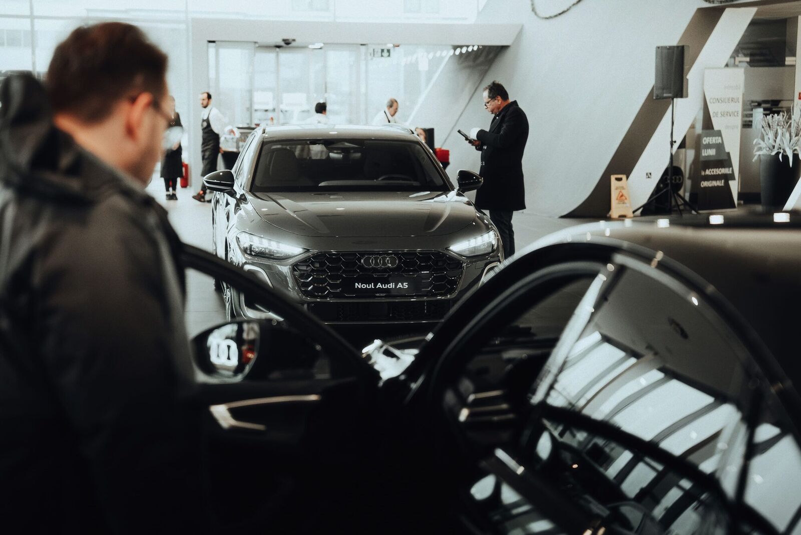 Audi A5 2025 test drive event, frame 3