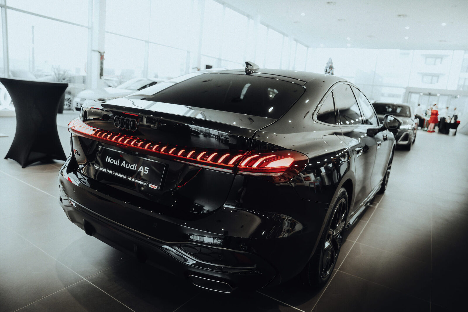 Audi A5 2025 test drive event, frame 4