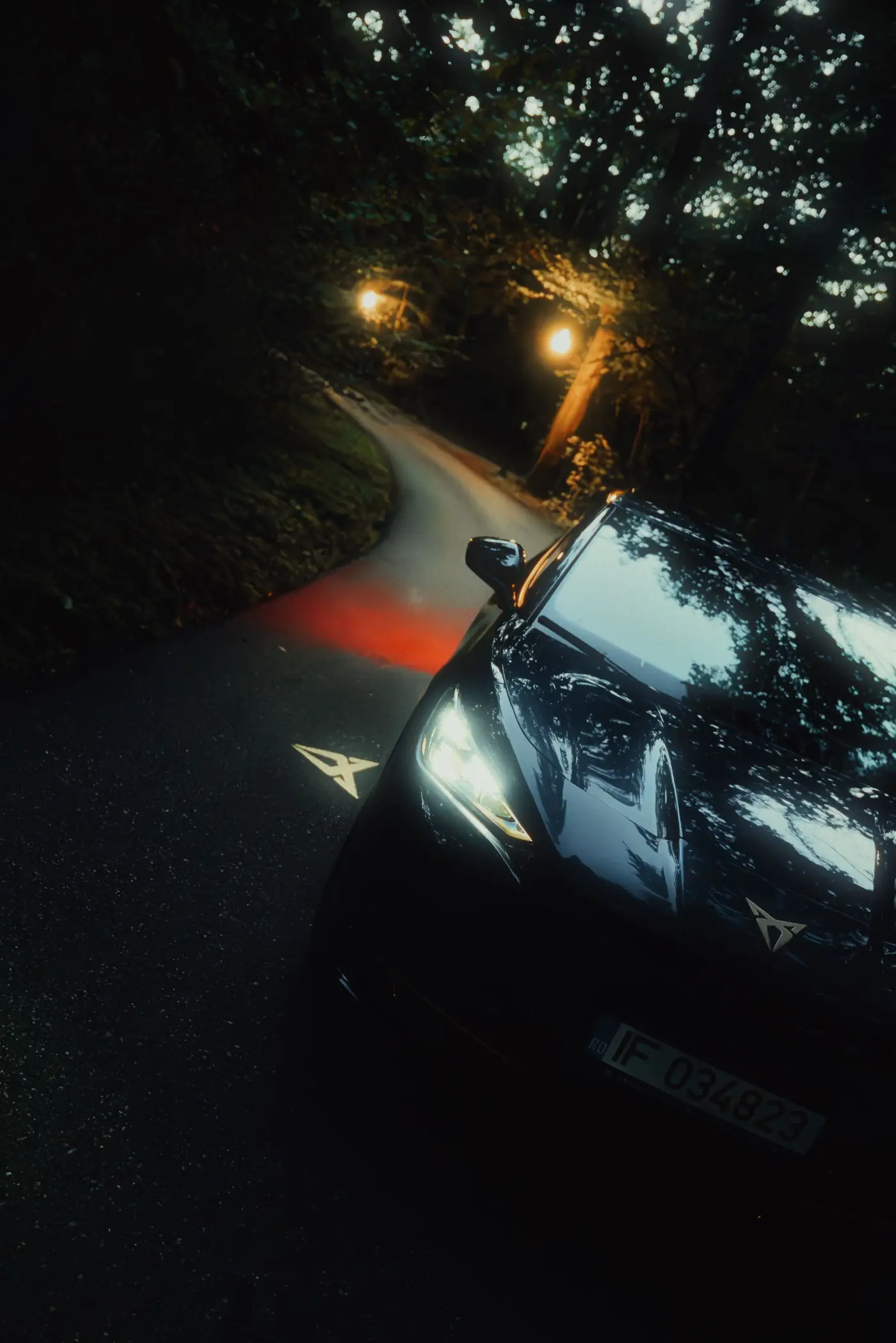 Cupra Tavascan - rear lights signature